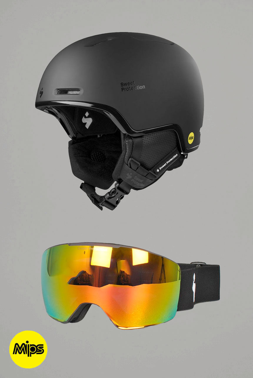 Looper MIPS® Helmet + Connor RIG® Reflect Goggles