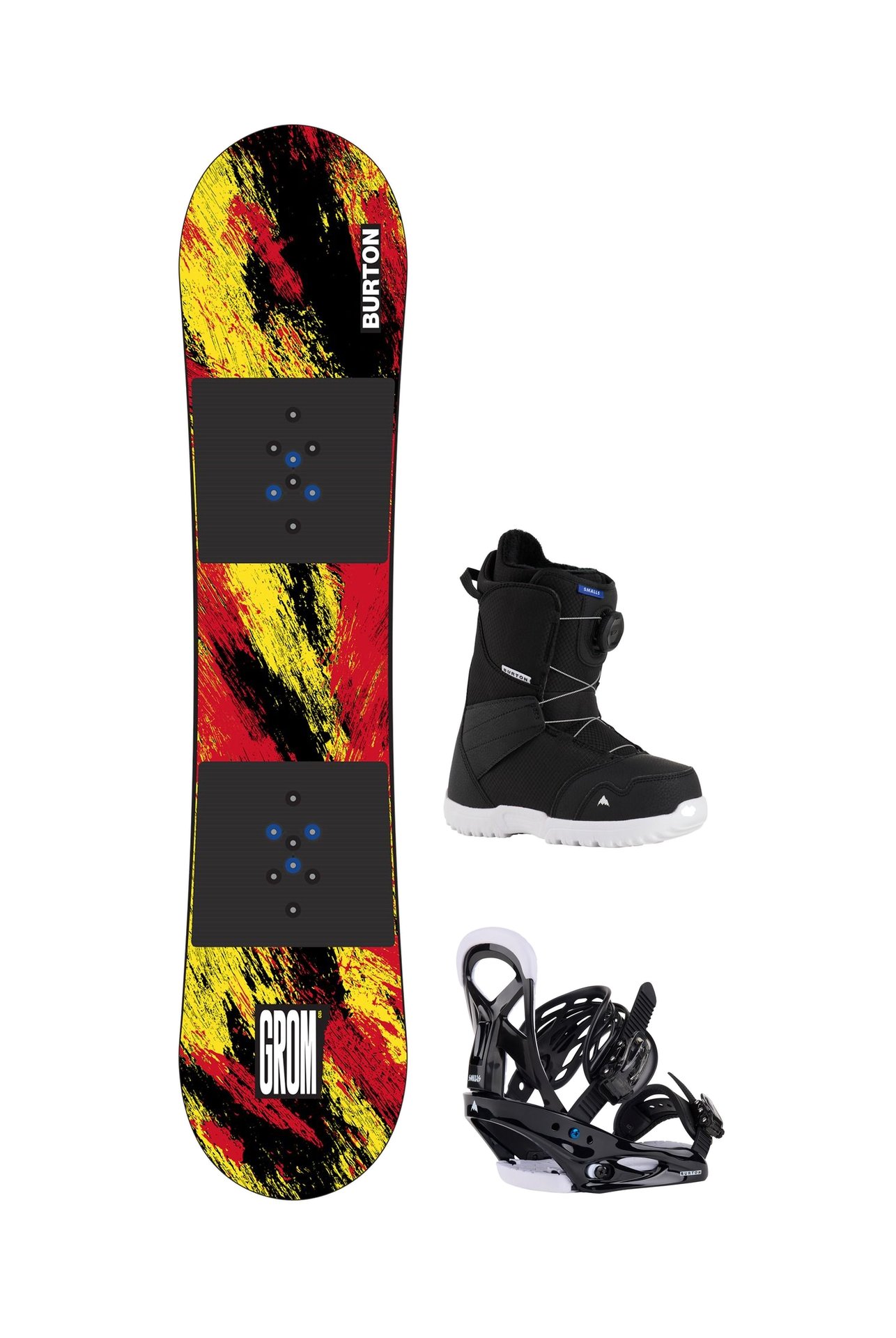 Kids Grom Snowboardpakke, 6-11 år 