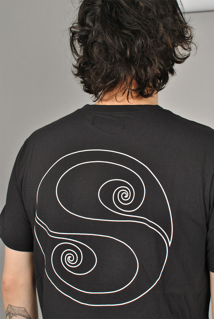 Retro Logo T-shirt, Black