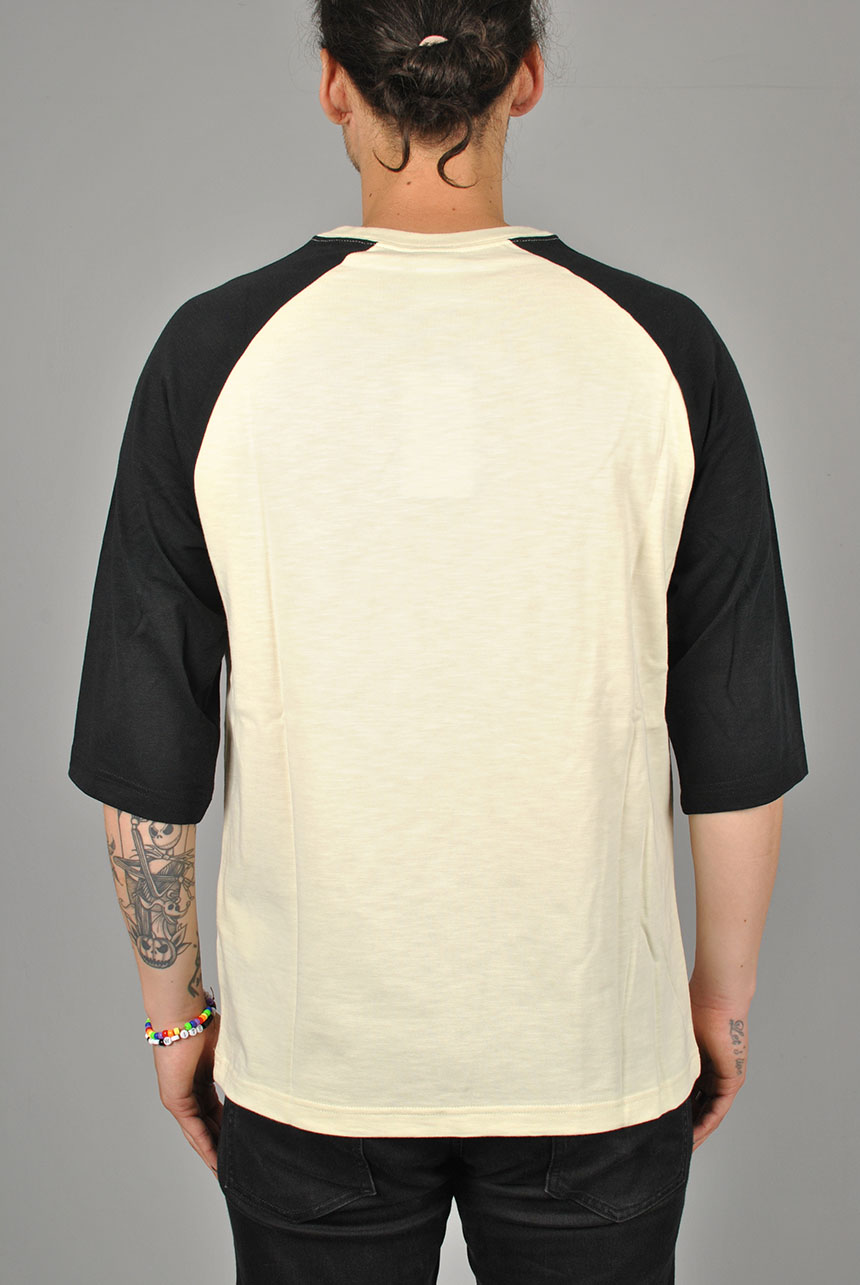 nike sb tee shirt raglan baseball (coconut milk/black) SF giants