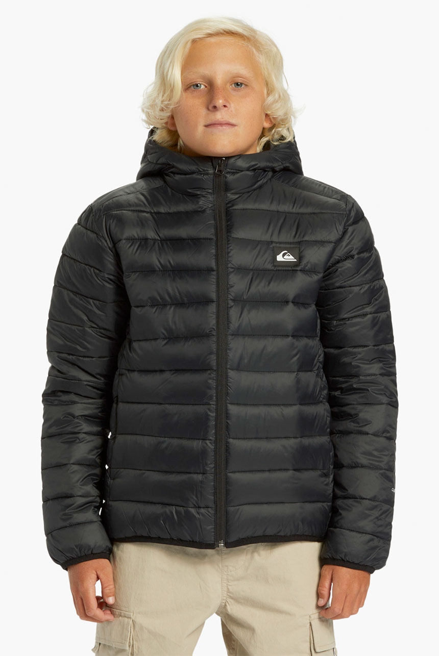 Kids Scaly Insulated Hooded Jacket