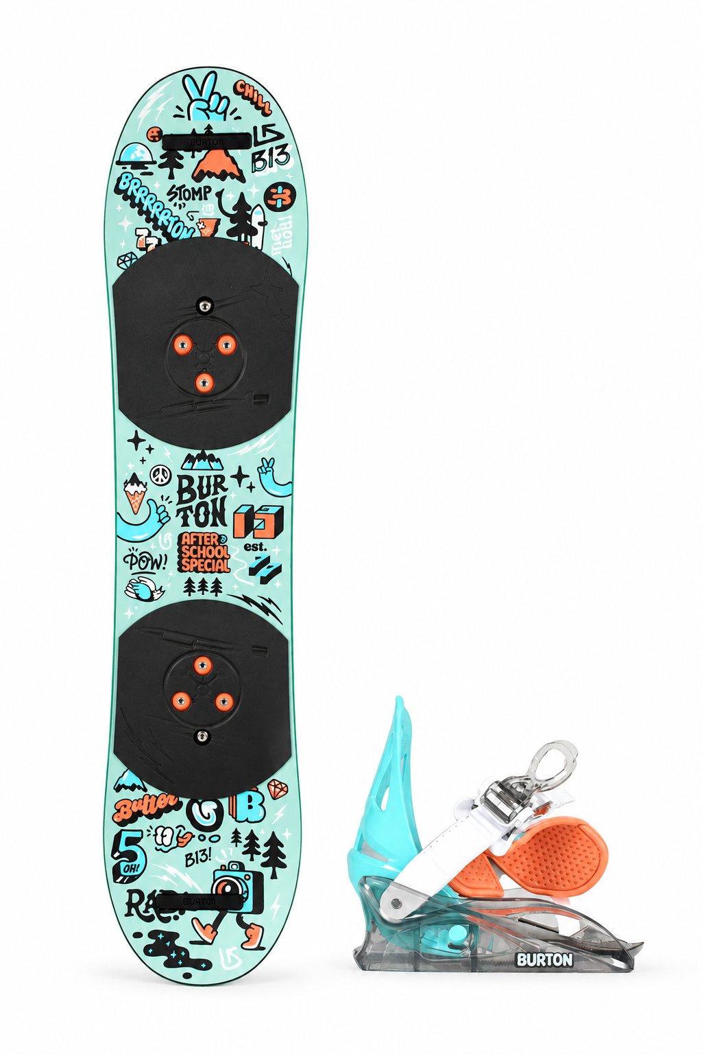 Kids Mini Afterschool Snowboardpakke, 2-6 år