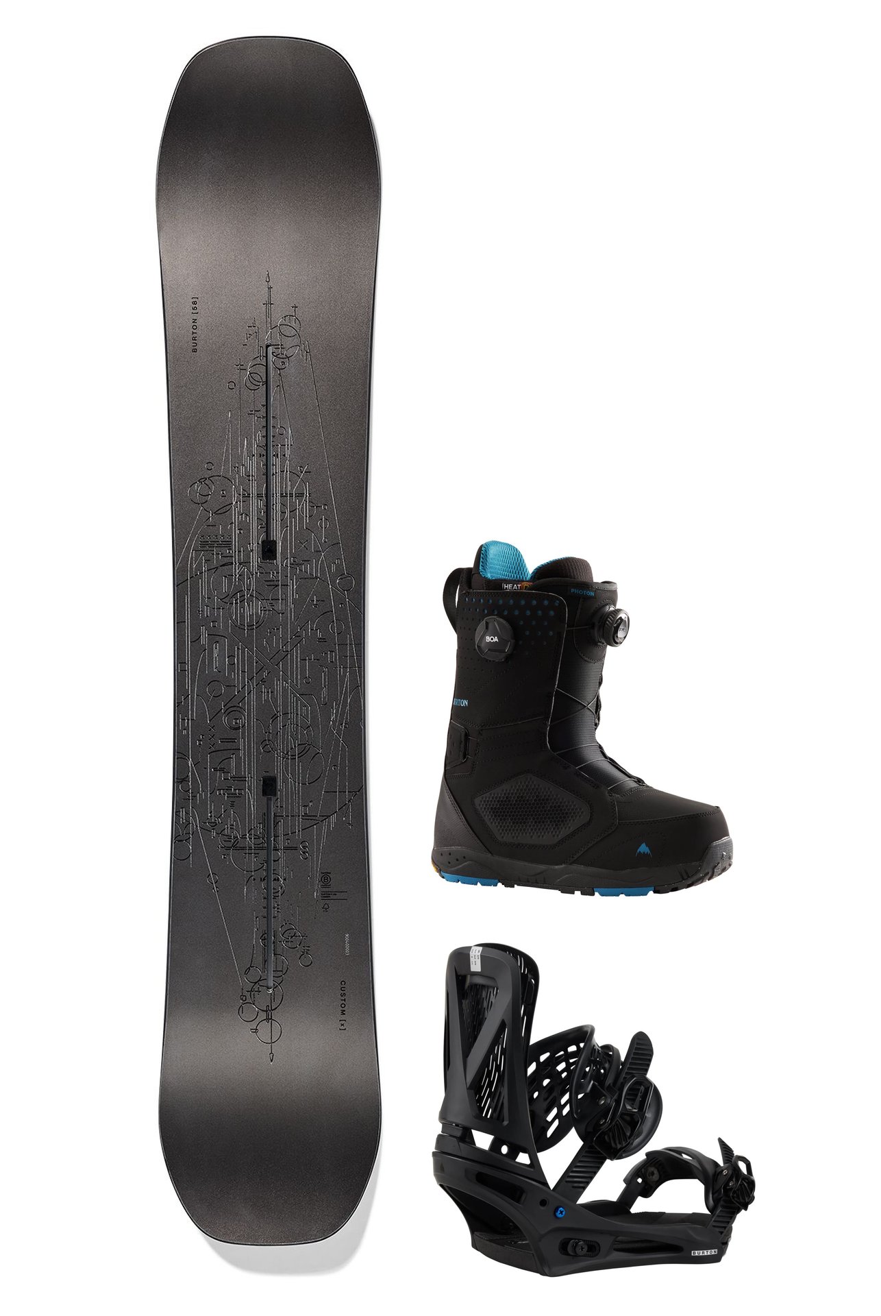 Custom X Camber Snowboardpakke – Genesis + Photon