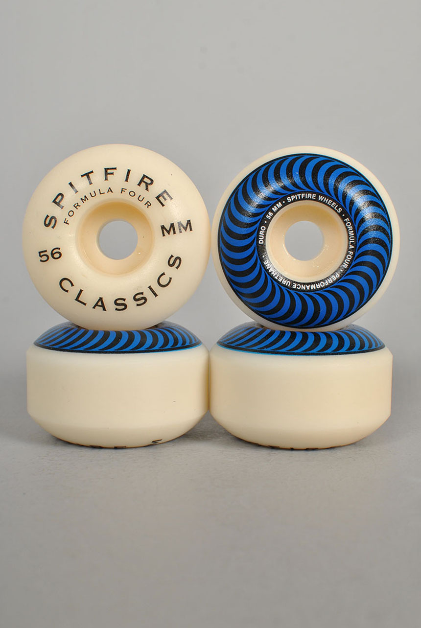 F4 Classic Blue Swirls 56mm 101D F4 Classic Blue Swirls 56mm 101D