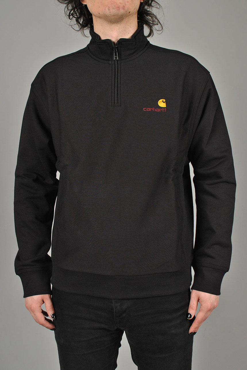 Half Zip American Script Sweat Crewneck Half Zip American Script Sweat Crewneck