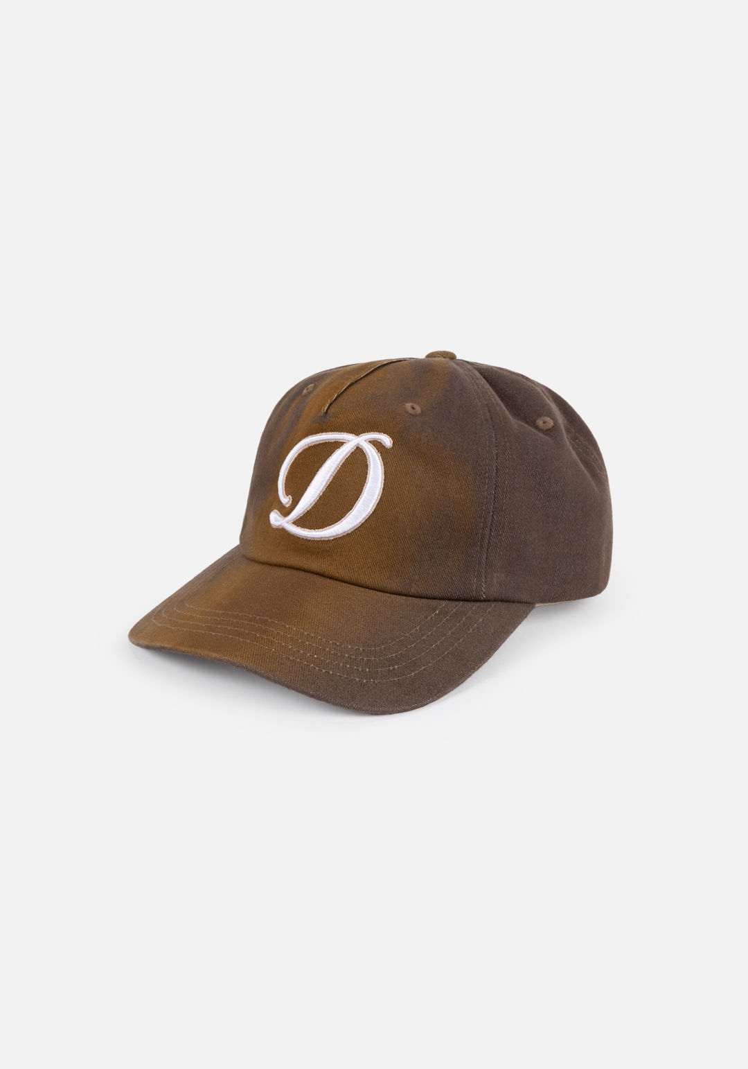 Cursive Denim Worker Cap