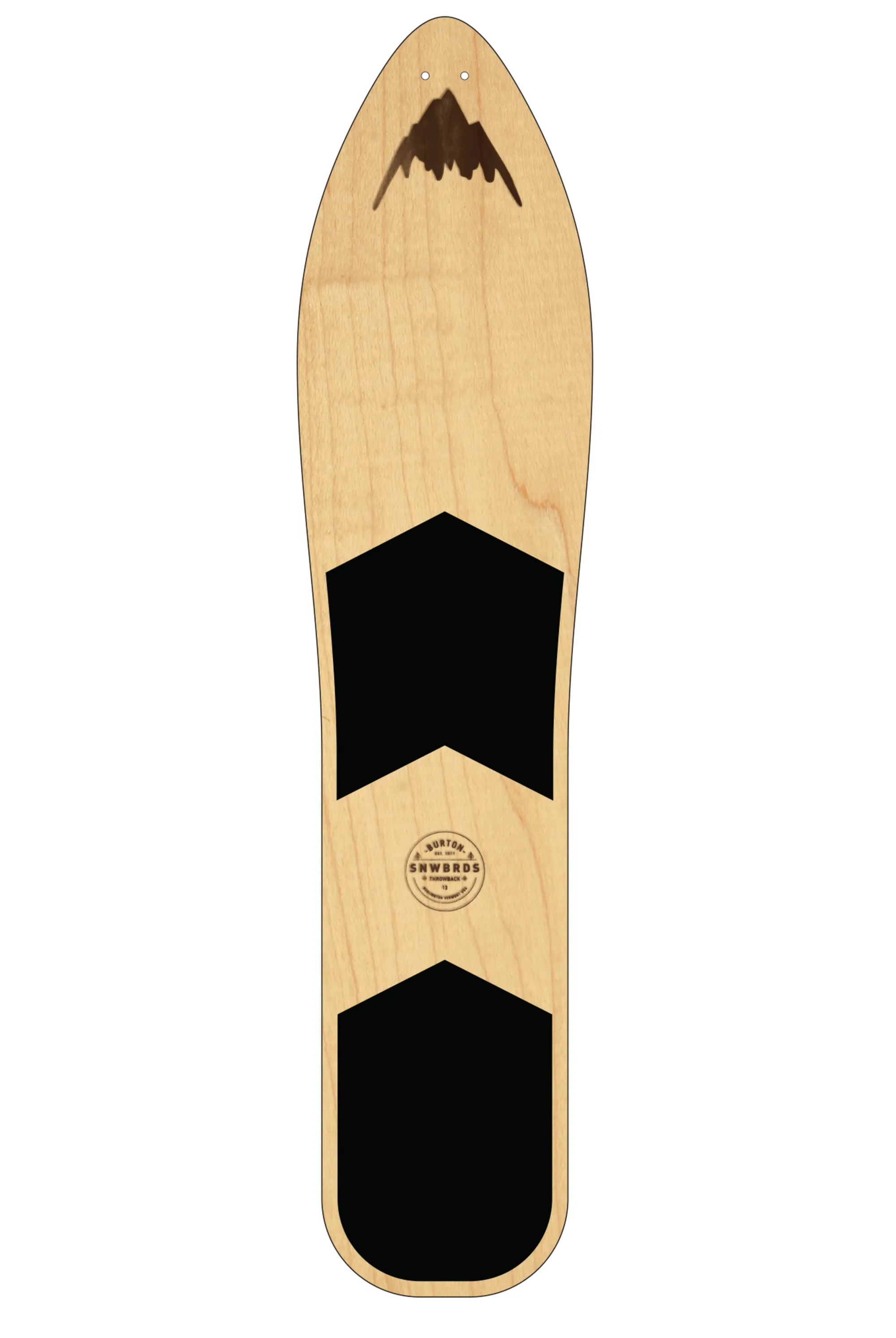 The Throwback Snowsurfer Snowboard