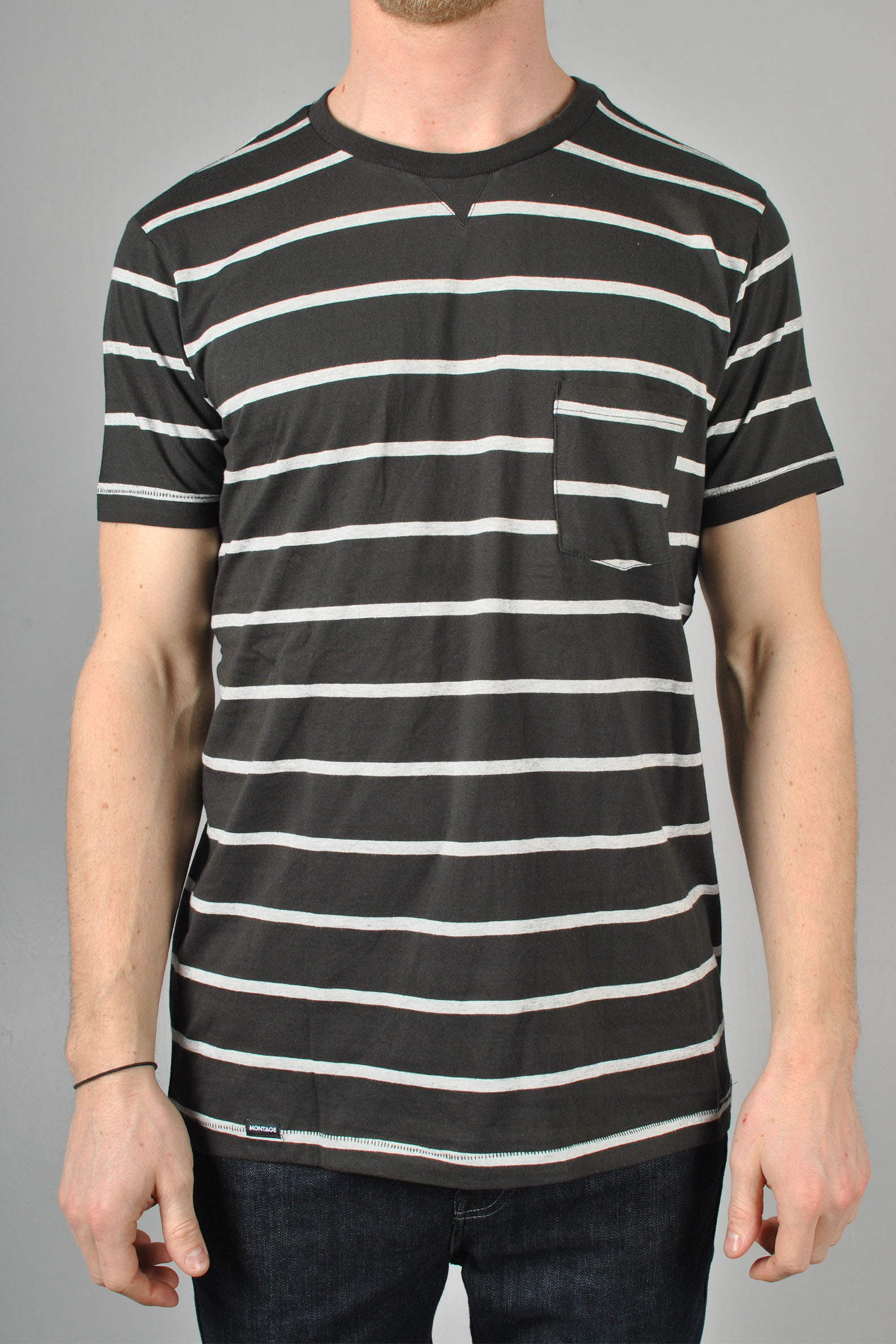 Stripe Pocket T-shirt