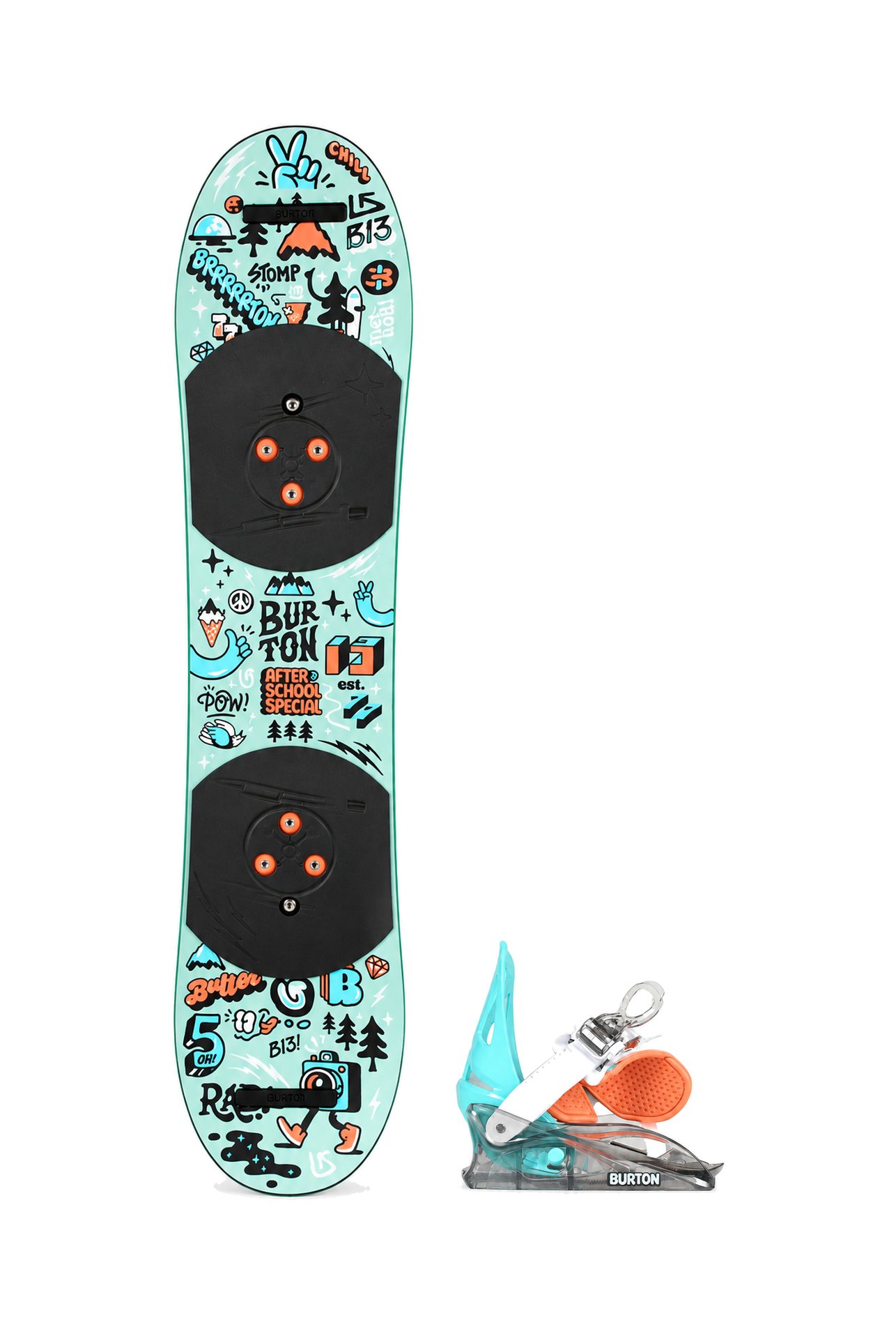 Kids Mini Afterschool Snowboardpakke, 2-6 år