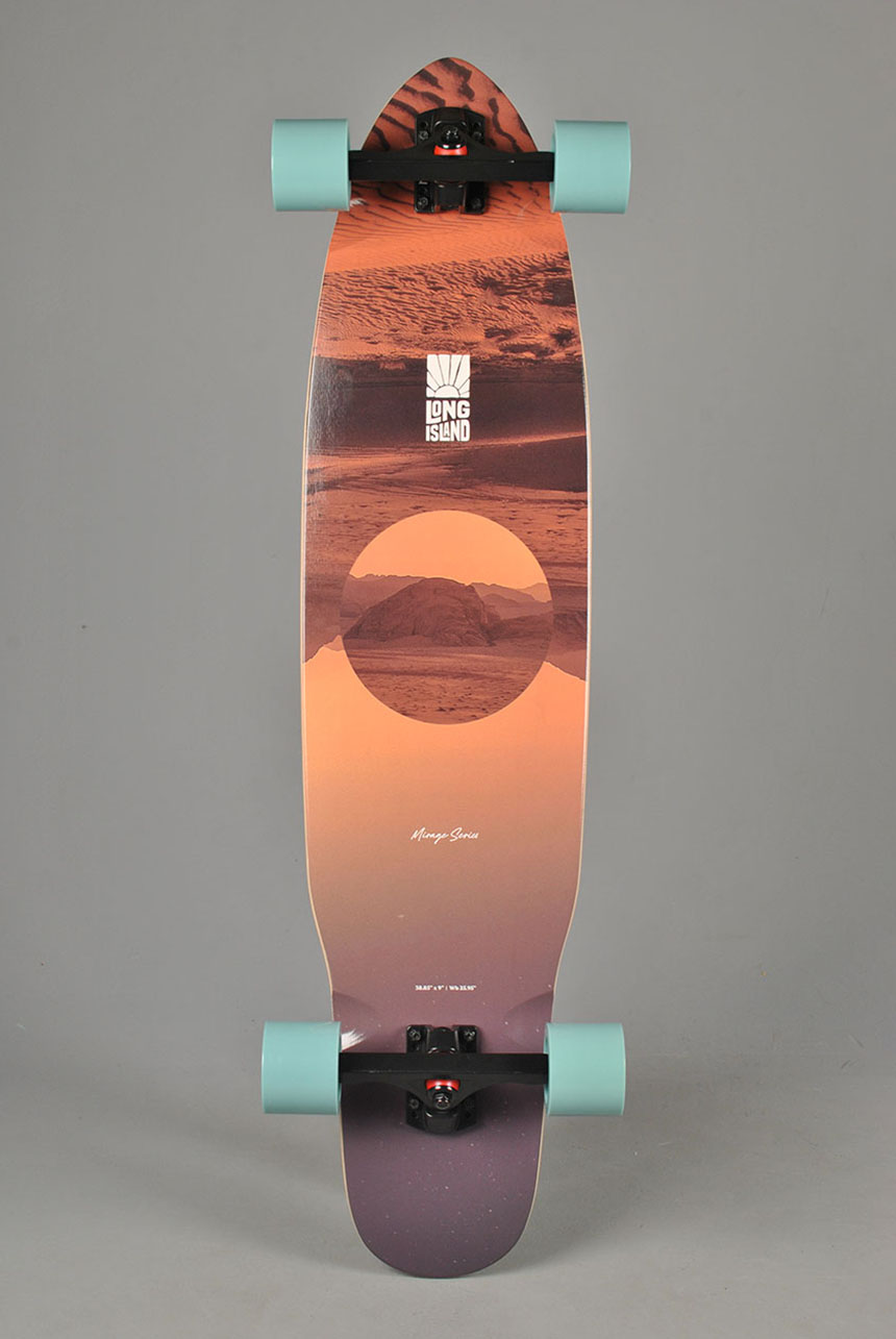 Mirage Kicktail 38.85" Komplett Longboard