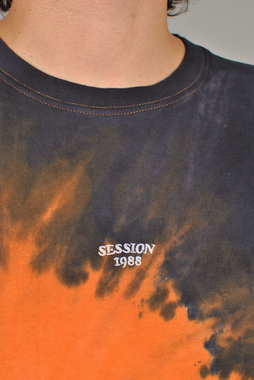 1988 TieDye T-shirt, Orange/Purple