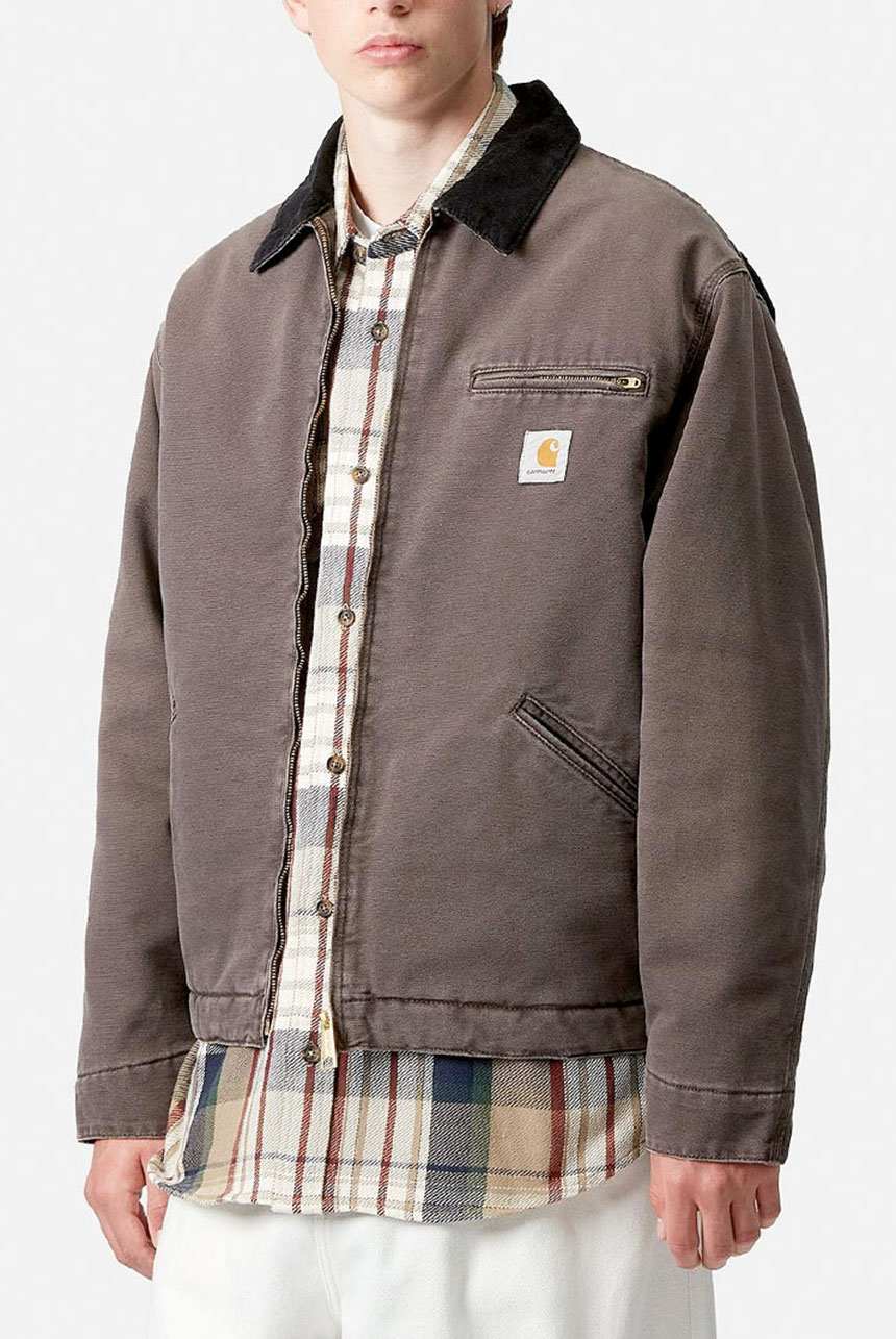 OG Detroit Jacket | M | Tobacco-Black-Stone-Canvas | 4068584241444