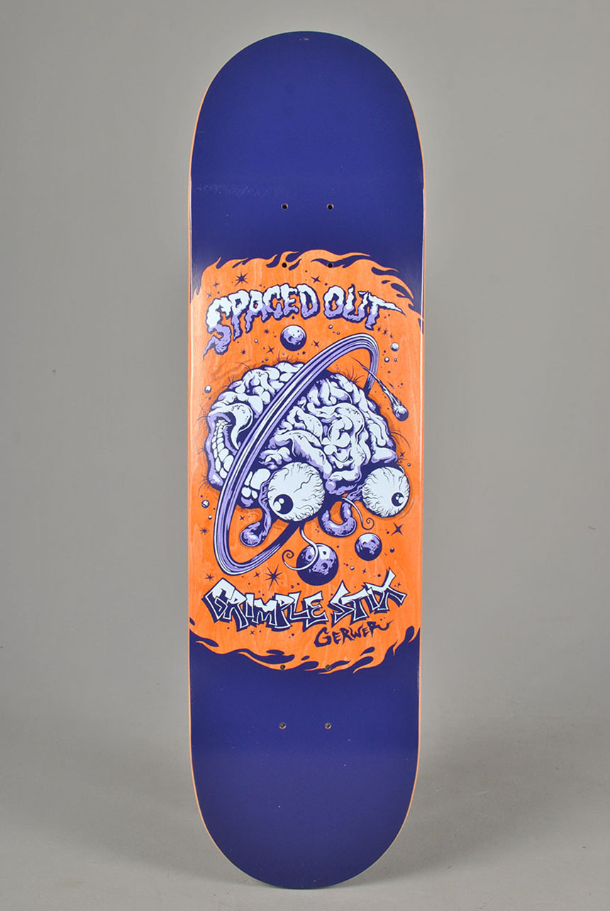 Orange Grimple Stix Gerwer Spaced 8.5