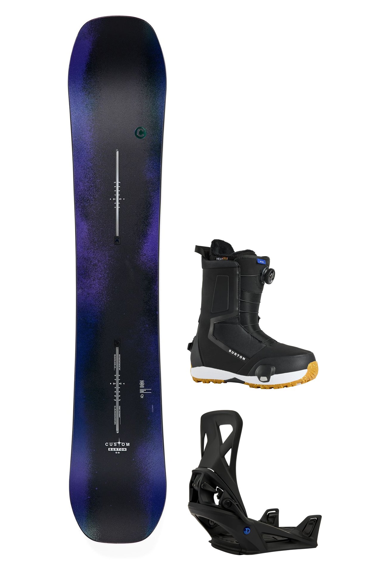 Custom Camber Step On® Snowboardpakke – Highshot