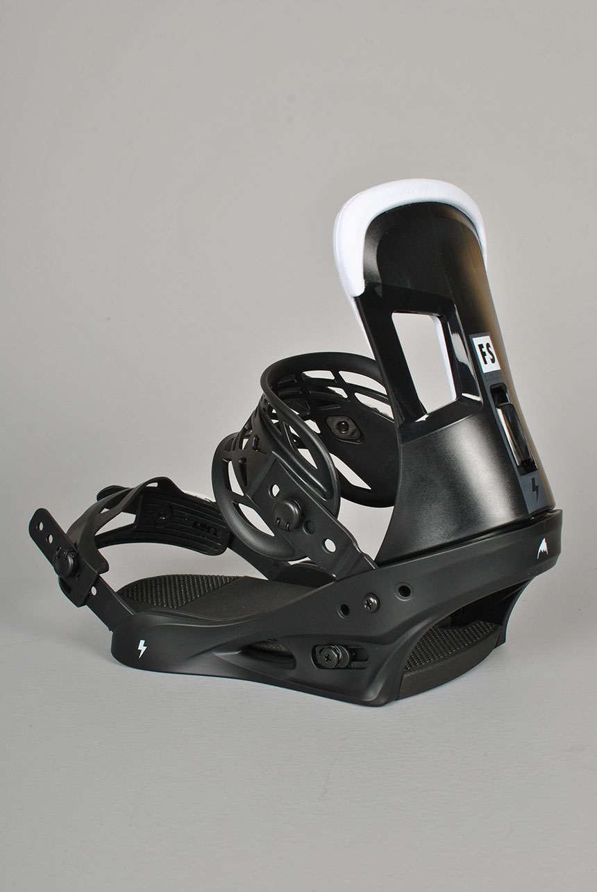 burton freestyle black men's snowboard bindings Re:Flex SensoryBED Cushioning System Dual Burton M Freestyle Re:Flex Snowboard