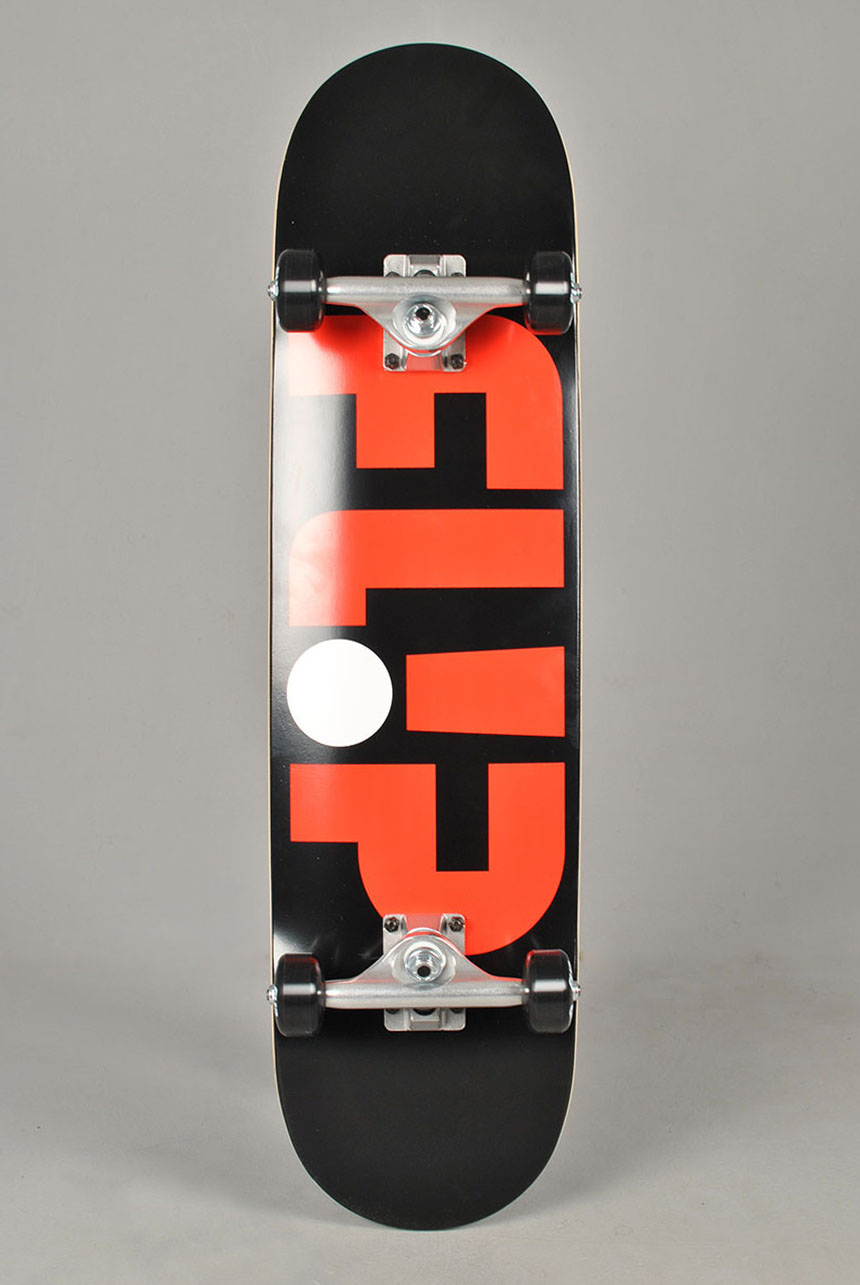 8433975071584 Odyssey Logo Black Komplett Skateboard 8.0