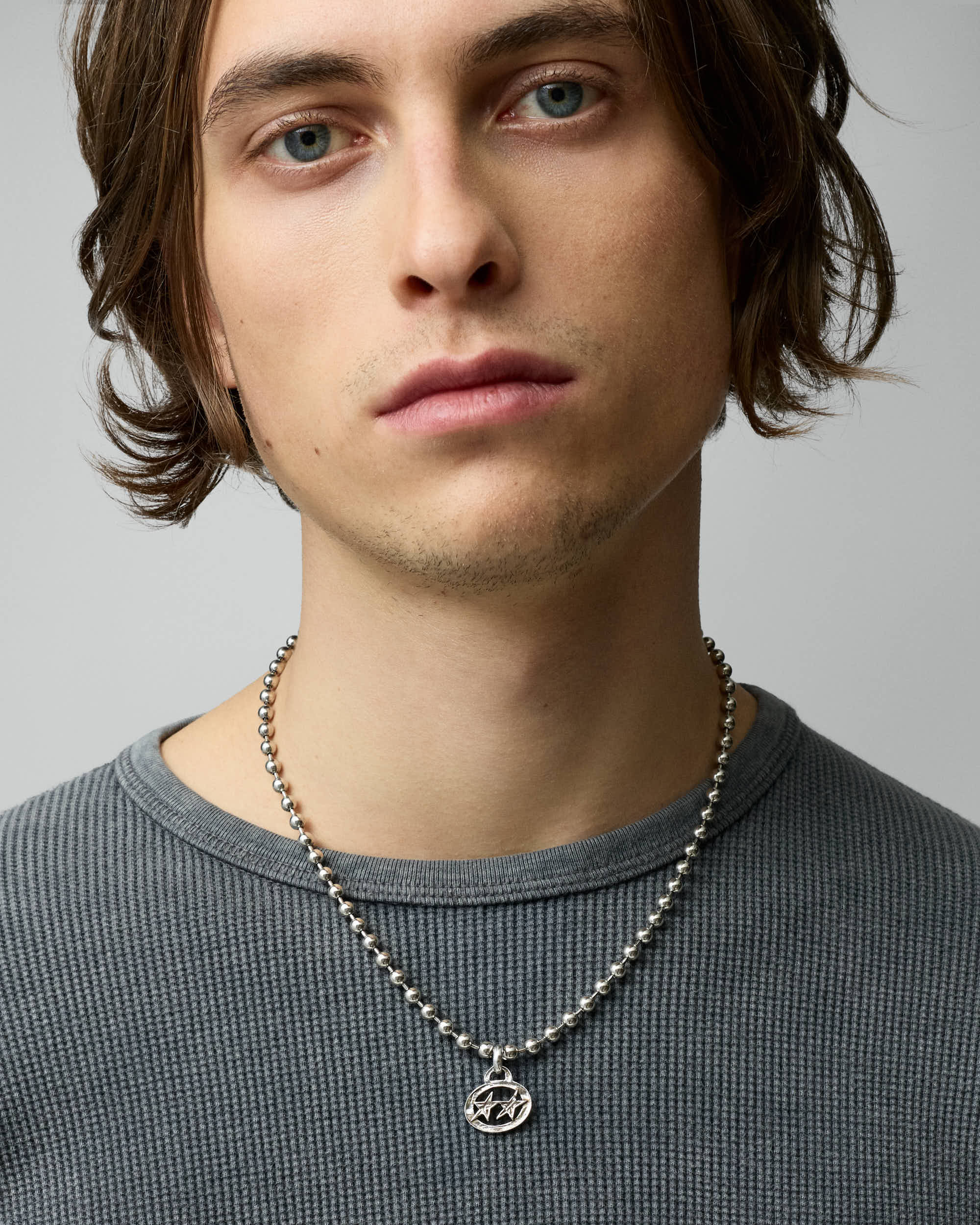 Icon Ball Necklace #1 Plata
