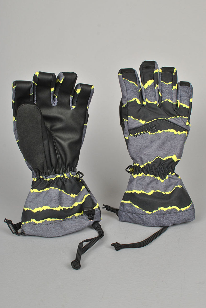 2200427 Kids Profile Gloves, Torn Stripe