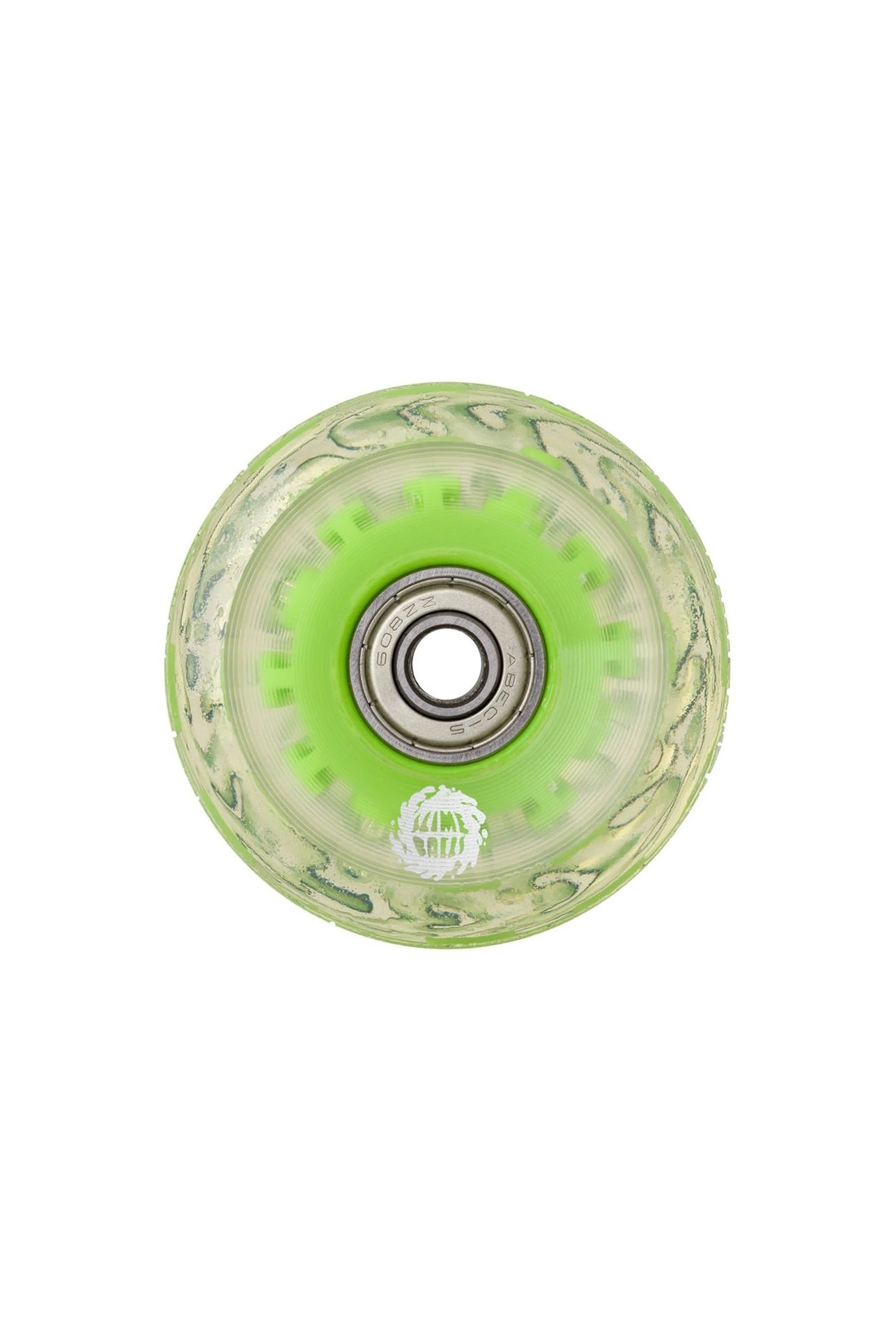 Light Ups W/Green Led And Bearings OG Slime 60mm 78A