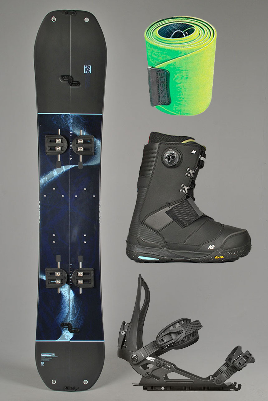 Marauder & Waive Splitboard Pakke