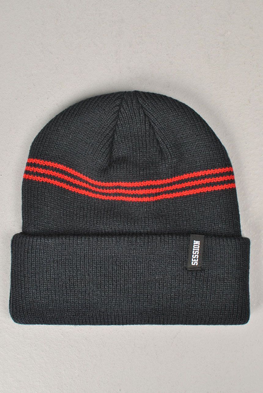 Triple Stripe Beanie