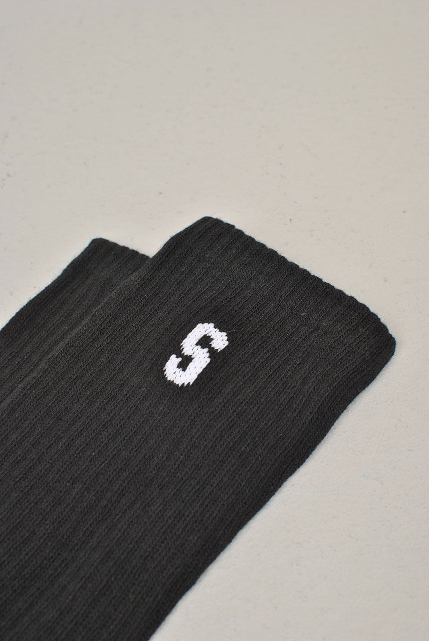 Solid 3-Pack Socks, Black