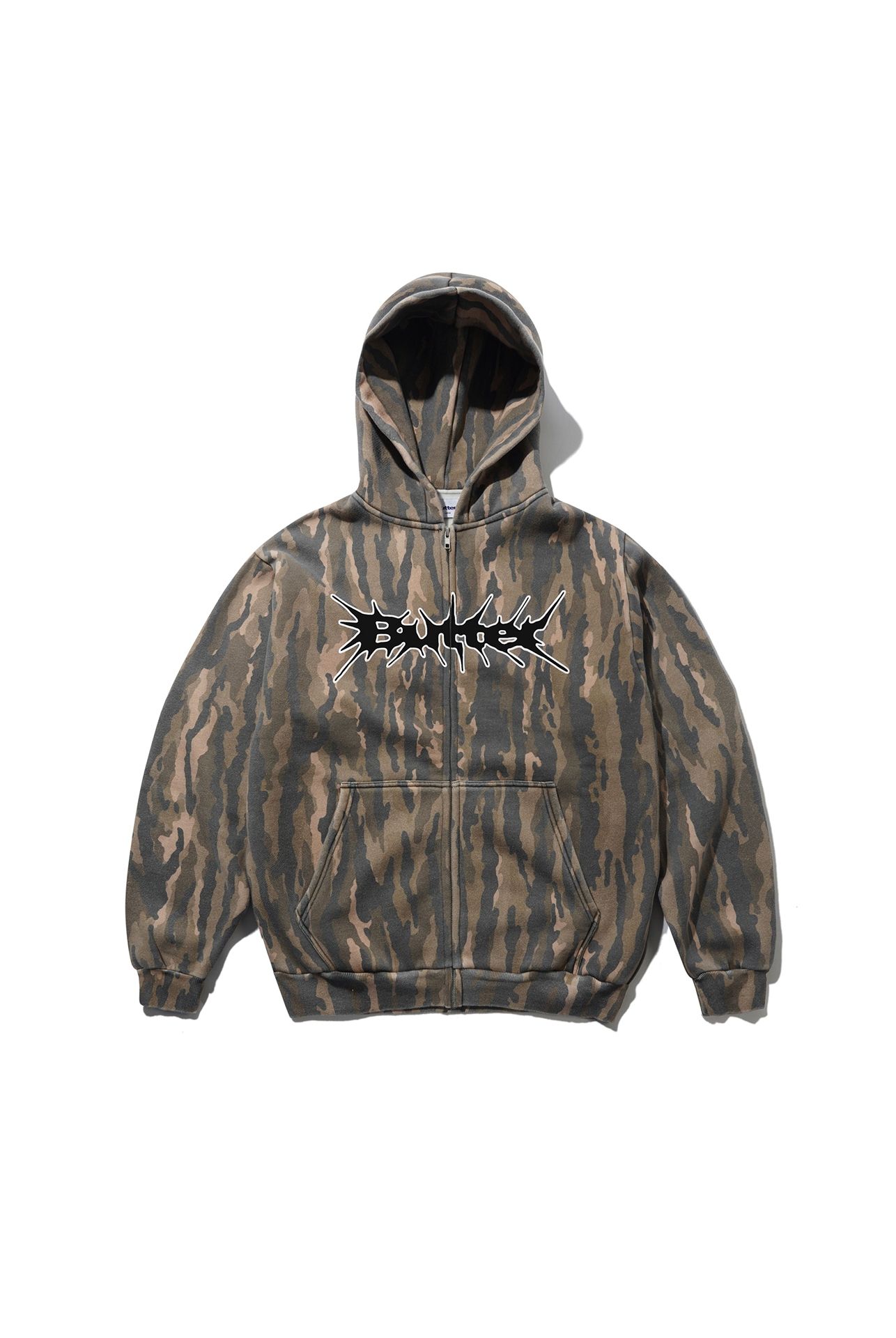 Nail Logo Zip-Thru Hood