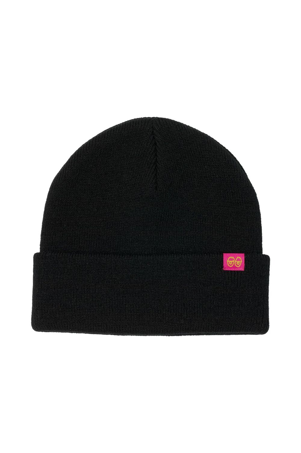 Eyes Clip Cuff Beanie