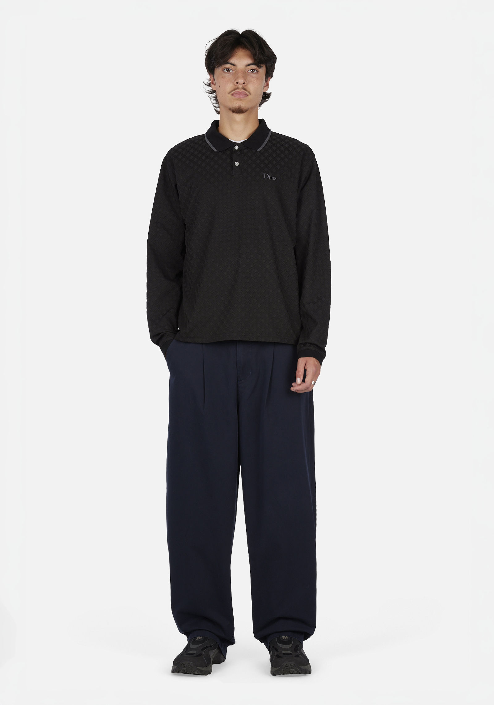 Jacquard Ls Polo