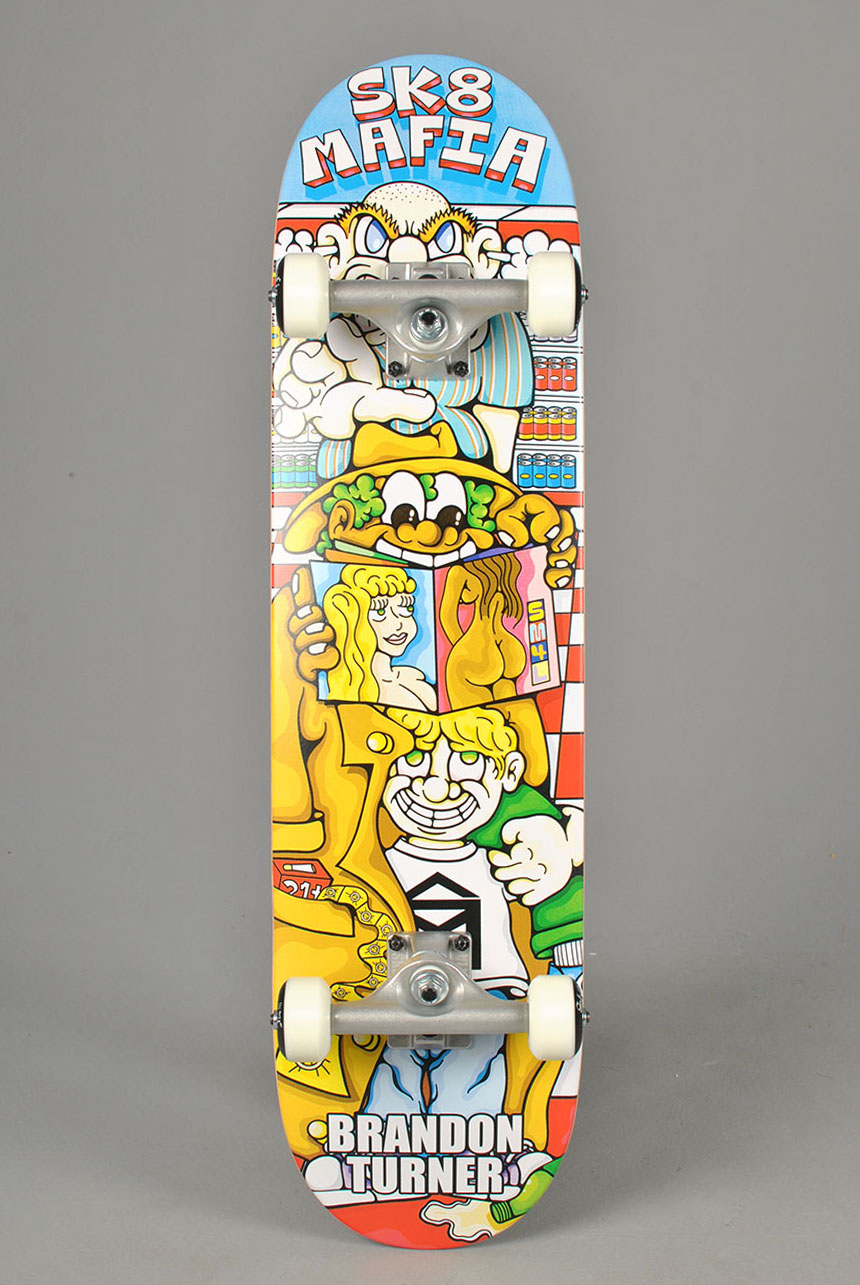 Yochill Turner 7.87 Komplett Skateboard Yochill Turner 7.87 Komplett Skateboard