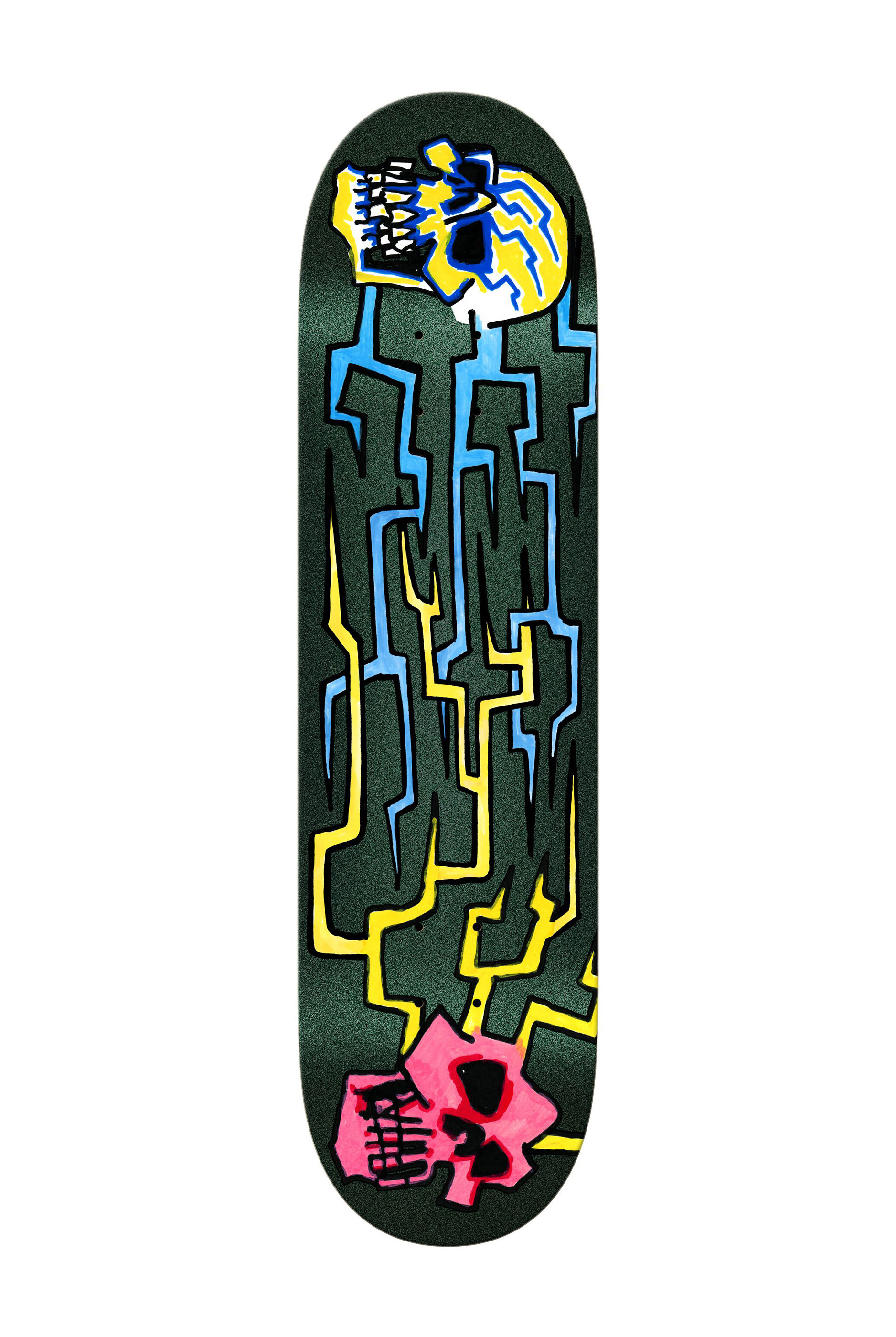Worrest Skulls And Bolts - 8.3 Twin Tail Slick