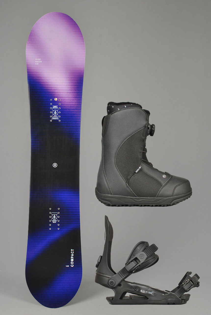 Womens Compact Snowboardpakke