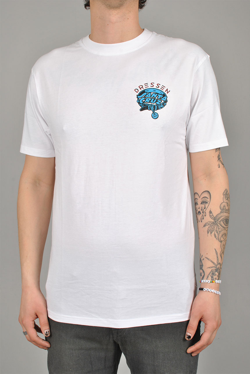 Dressen Pup Dot T-shirt, White