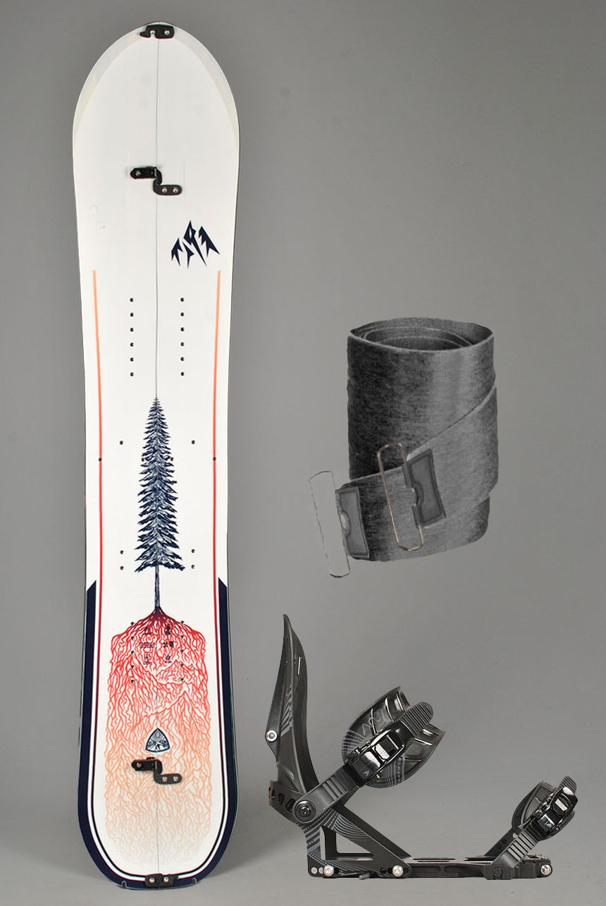 Womens Dream Weaver & Spark Splitboard Pakke