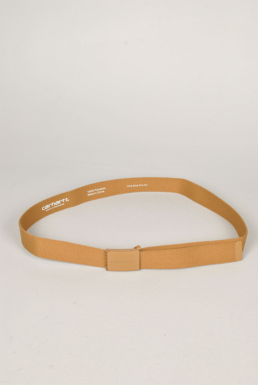 Clip Web Belt, Hamilton brown