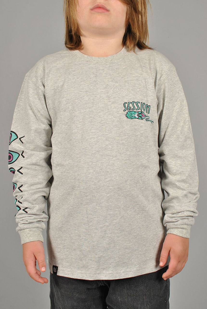 Kids Shallowtree Psychocat Longsleeve