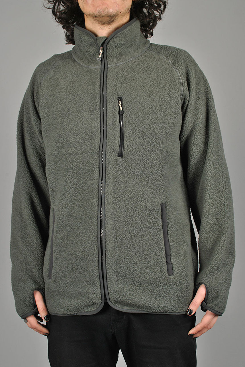 Fleece Jacket, Warm Grey