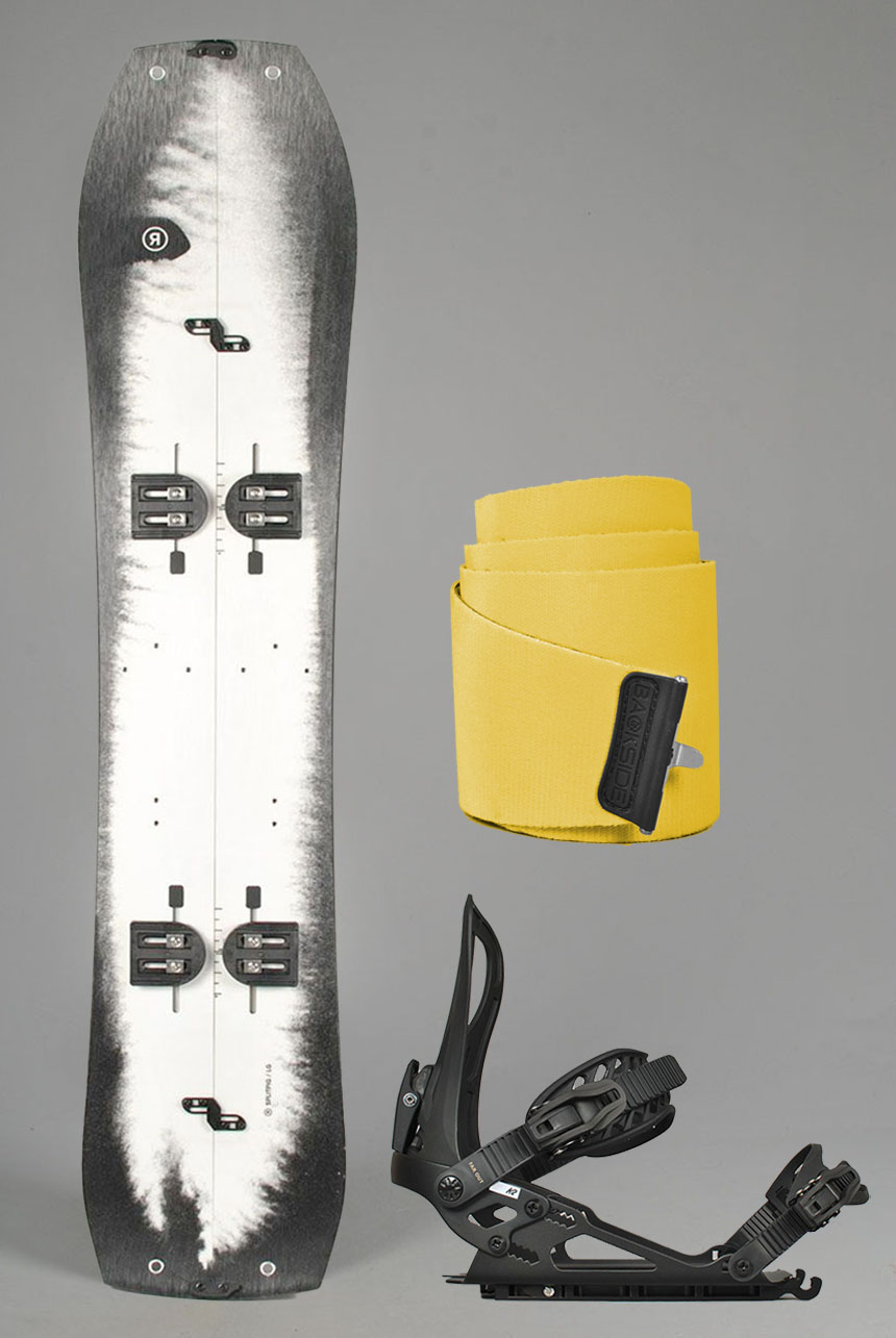 All Mountain Split Pig Splitboard Pakke All Mountain Split Pig Splitboard Pakke