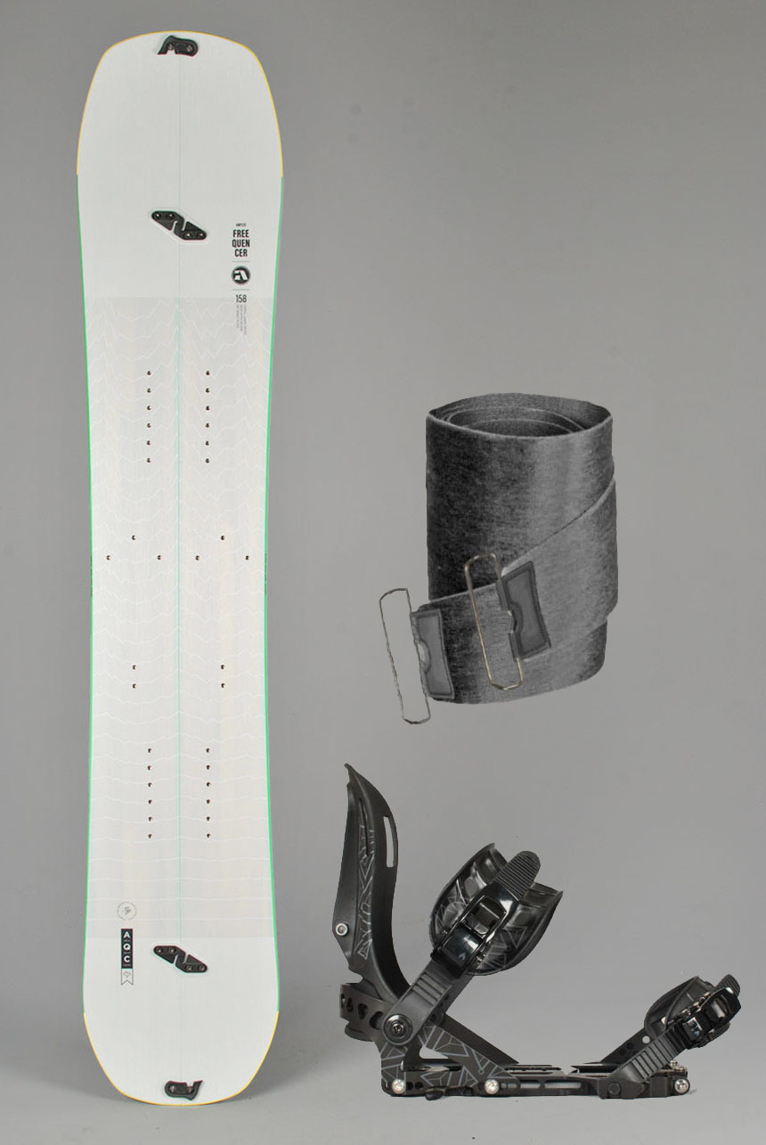 Freequencer Splitboard Pakke 158-163cm