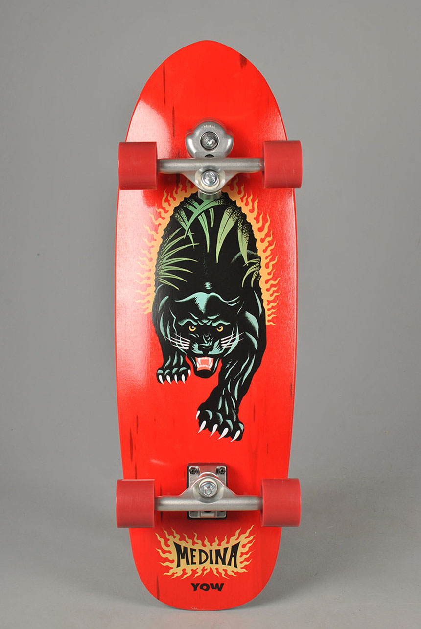 Medina Pro Panthera 33.5" Komplett Surfskate Cruiser