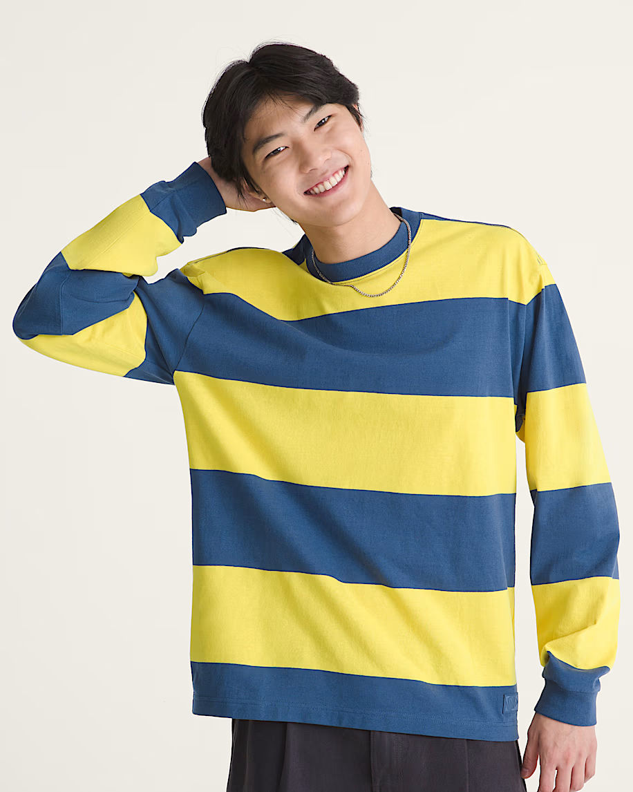 Rugby Stripe Knit Longsleeve