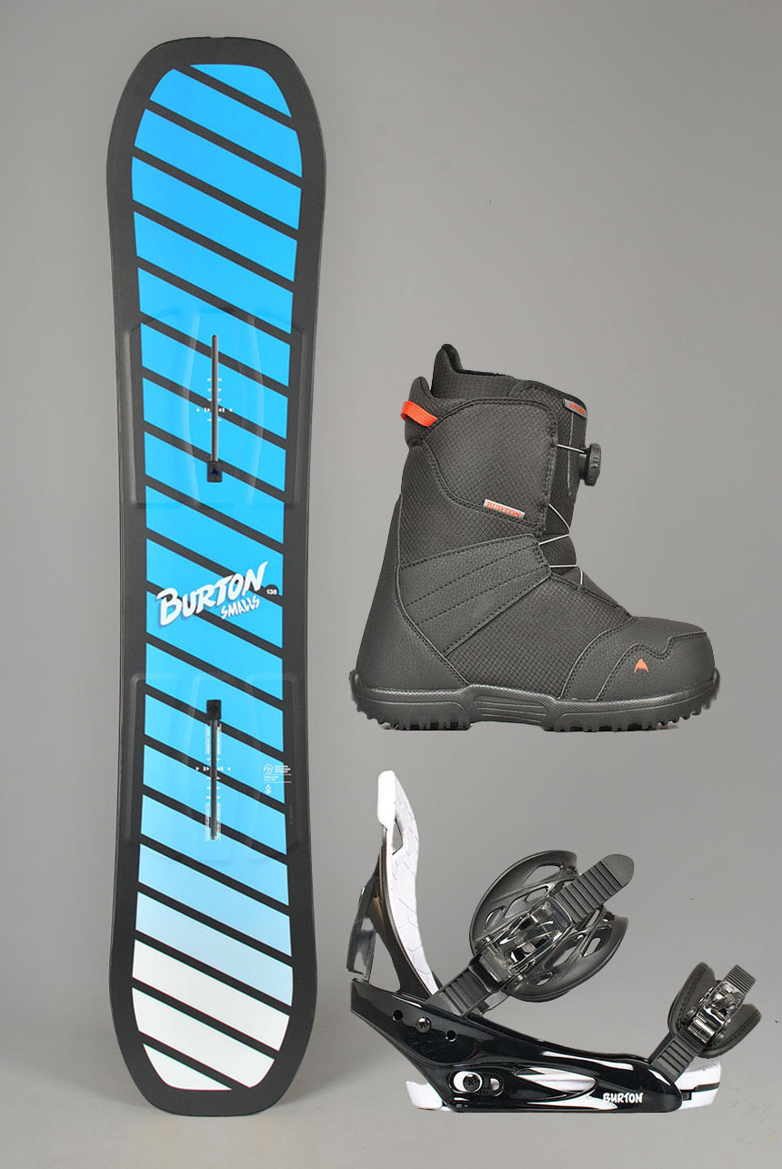 Kids Smalls Snowboardpakke, 10-14 år  Kids Smalls Snowboardpakke, 10-14 år