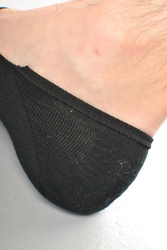 Invisible 2-Pack Socks, Black