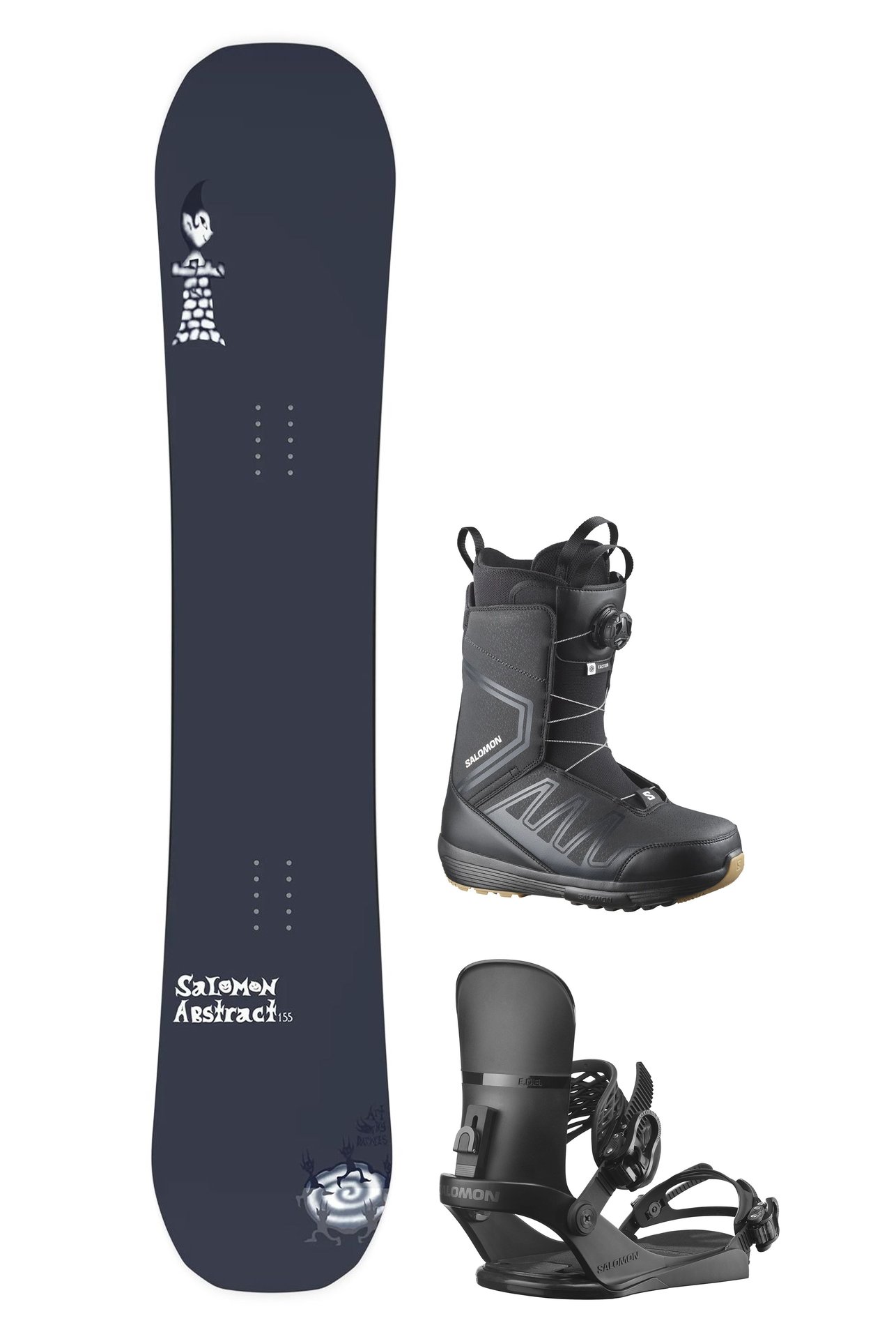 Abstract Snowboardpakke