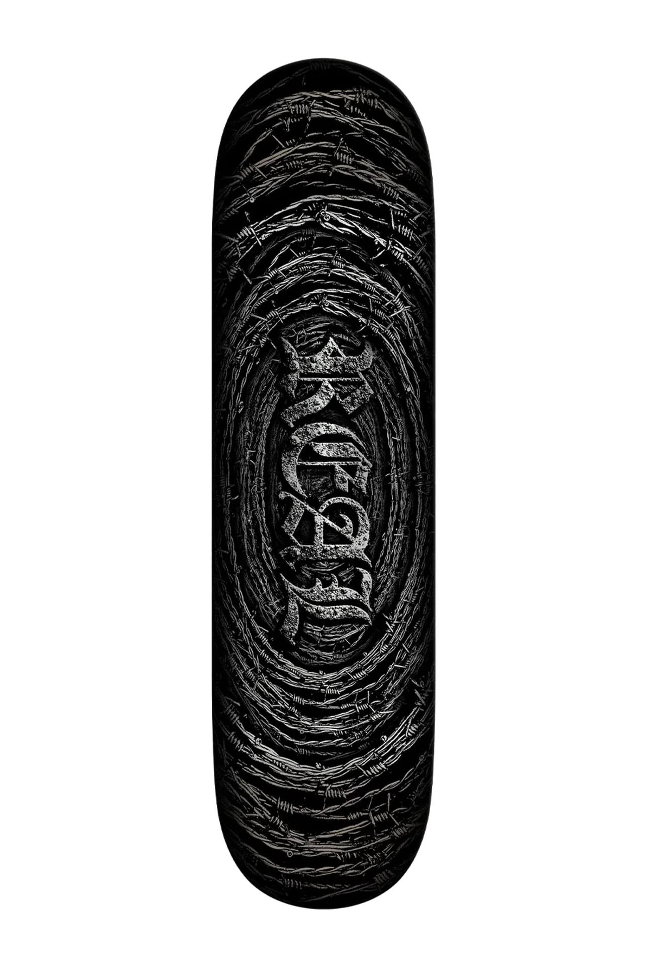 Team Barbed Wire Foil Oval 8.12"