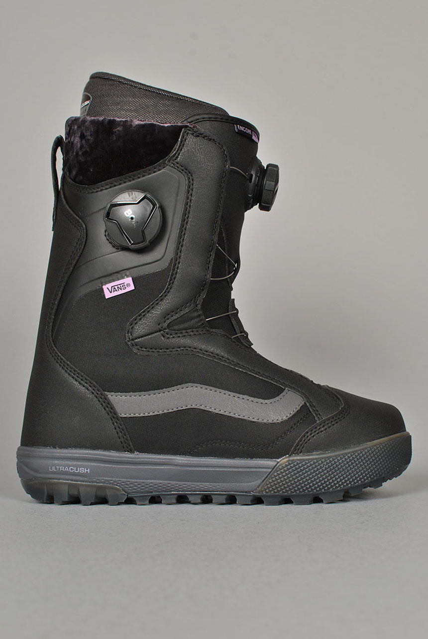Womens Encore Pro Boa® Snowboard Boot Black-Lilac Snow 41