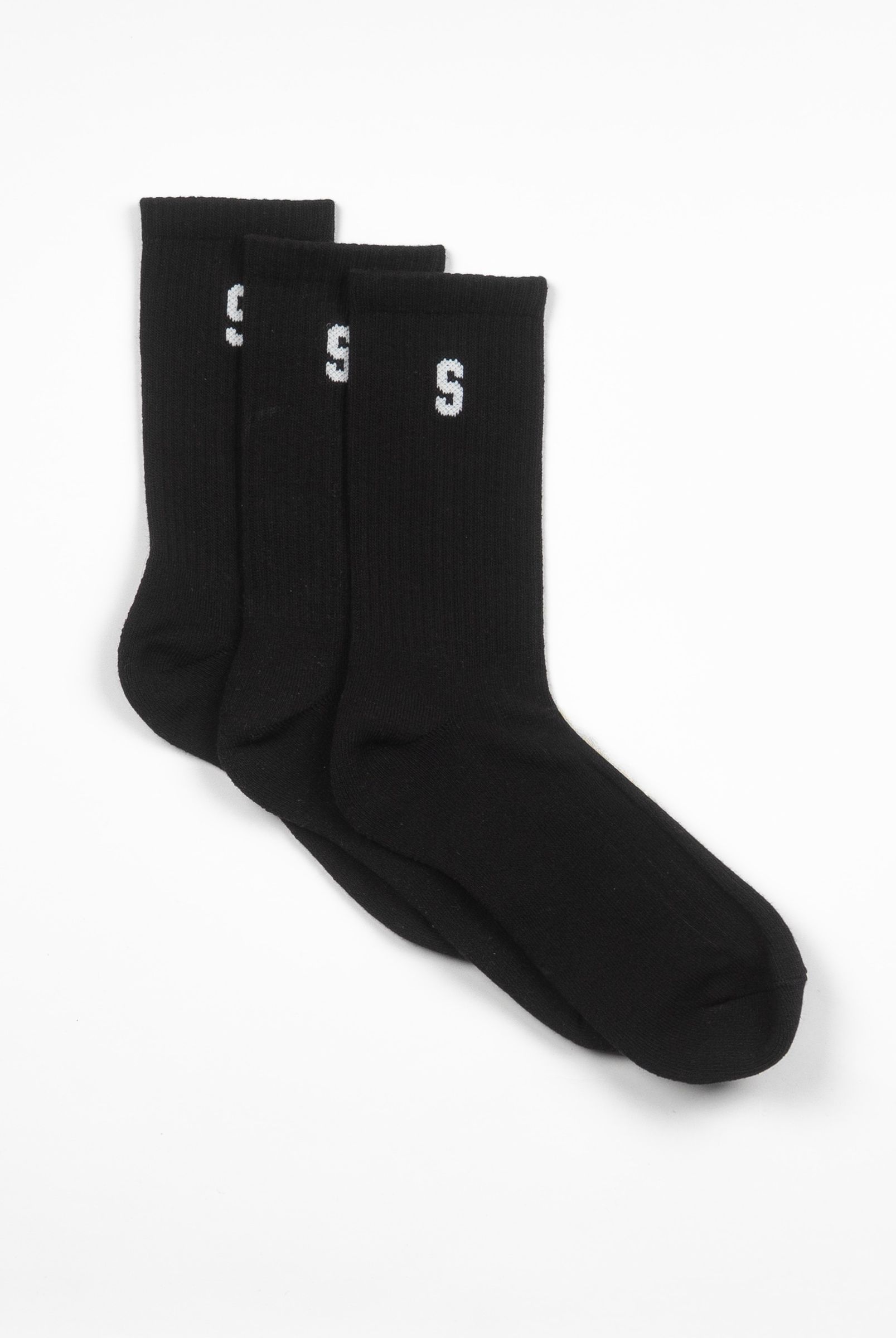 3-Pack Solid Socks