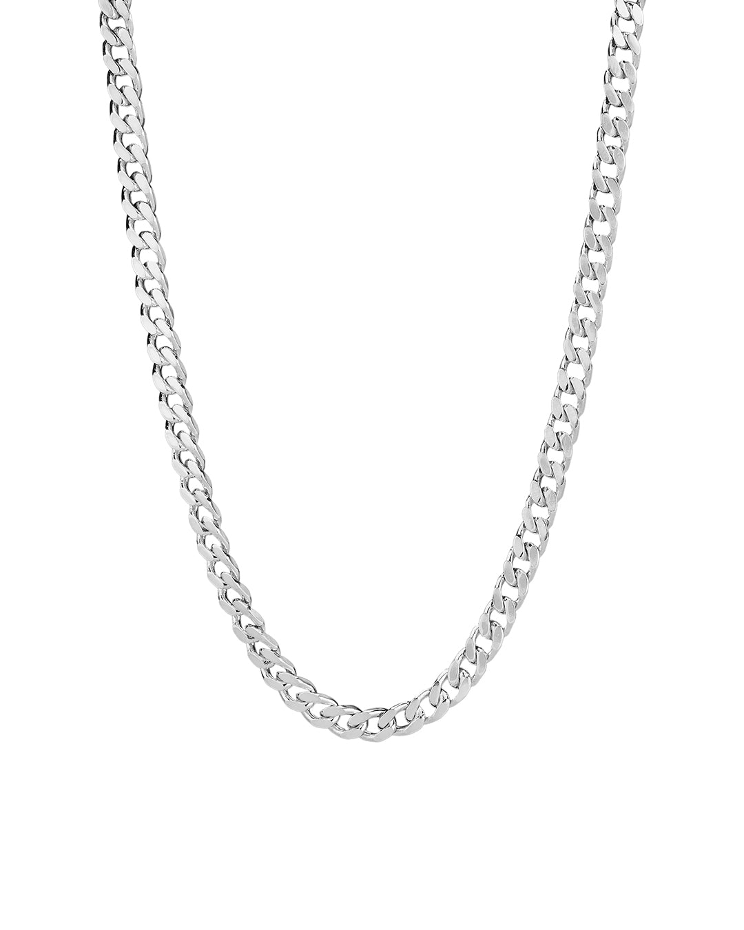 Unstoned Cuban Chain Silver
