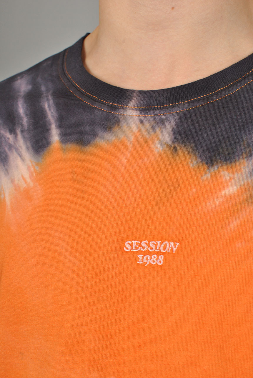 Kids 1988 TieDye T-shirt, Orange/Purple