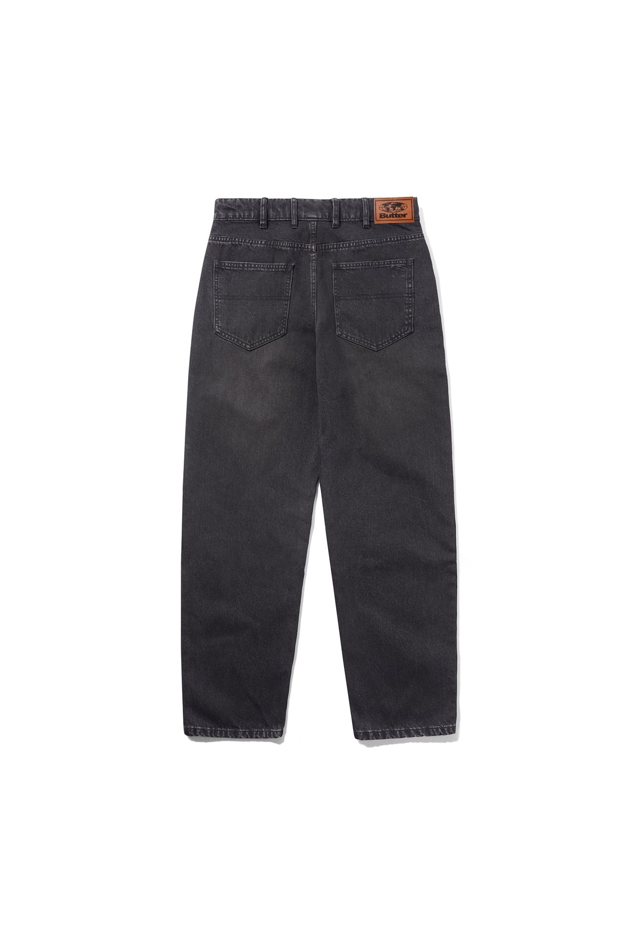 Straight Leg Denim Jeans